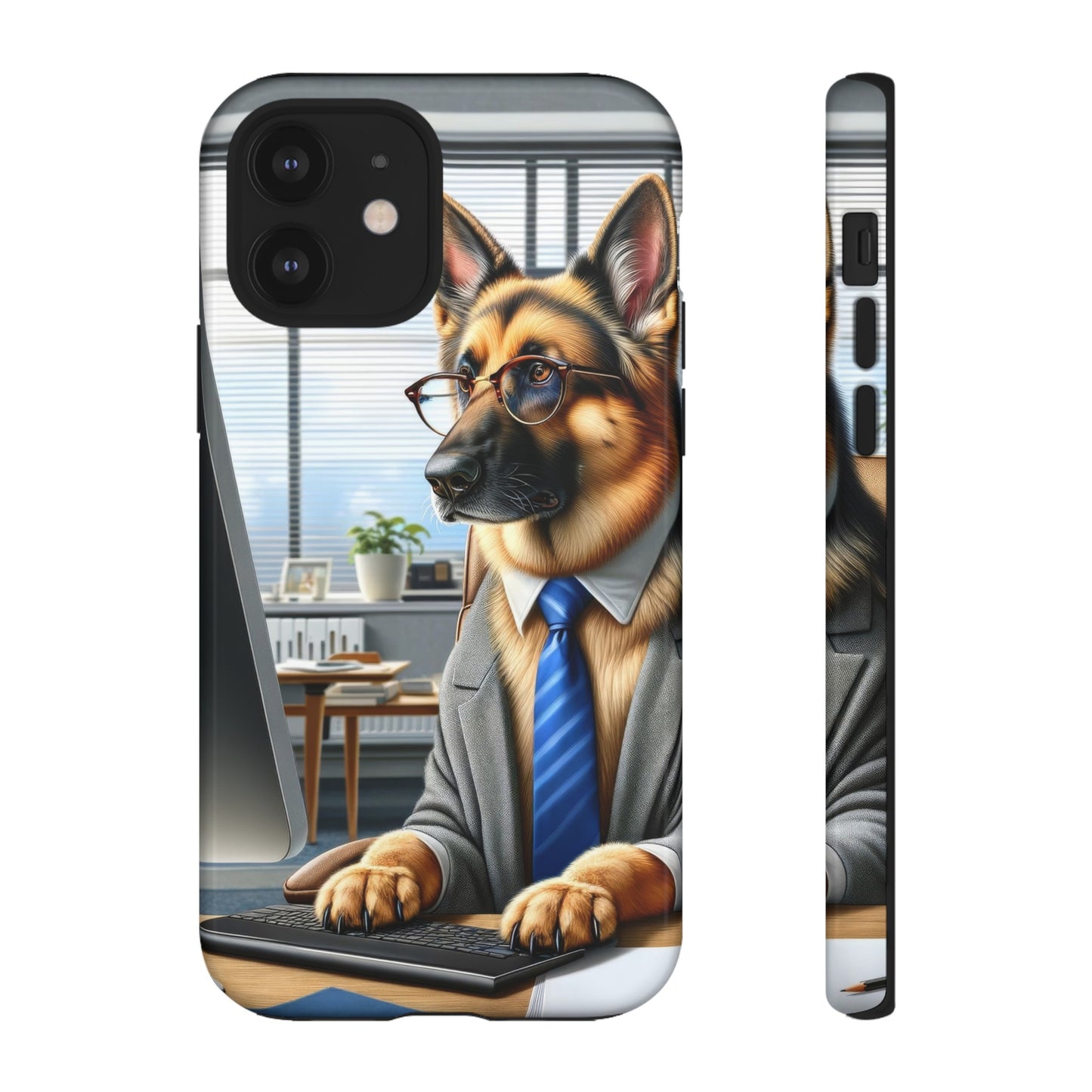 German Shepherd Working Tough Phone Case