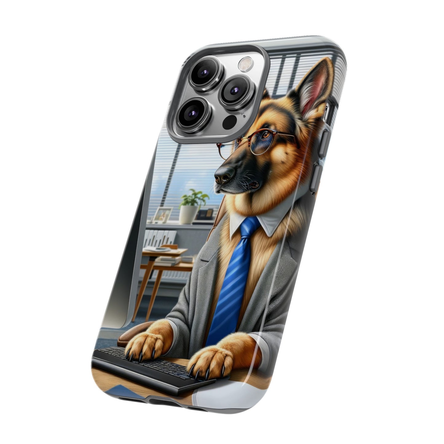 German Shepherd Working Tough Phone Case