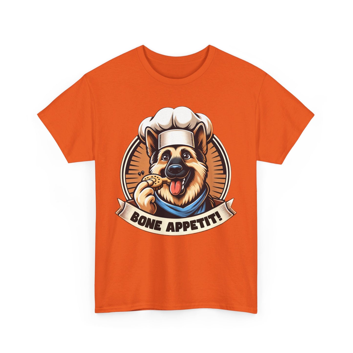 Bone Appetit T-Shirt (13 colors) (German Shepherd)