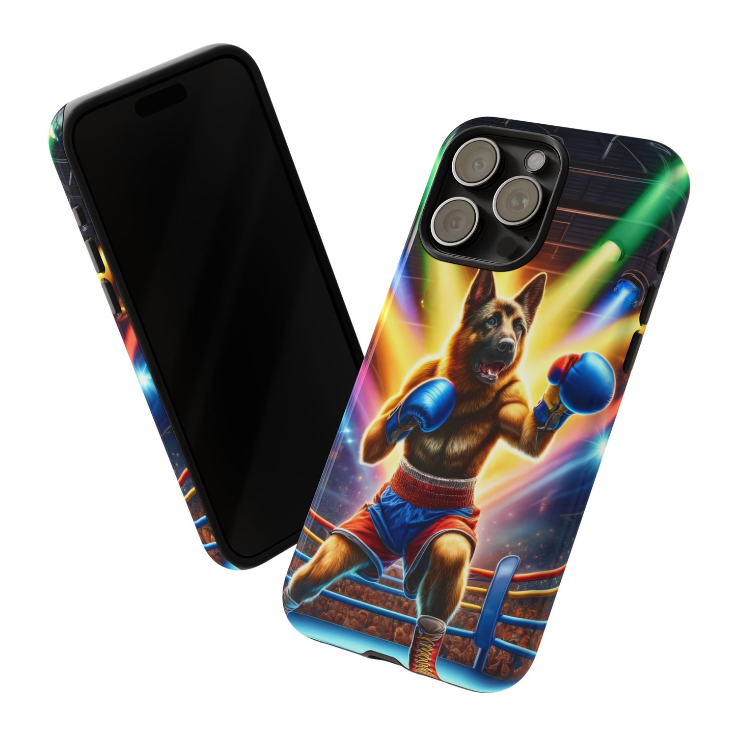 German Shepherd Boxing Phone Case