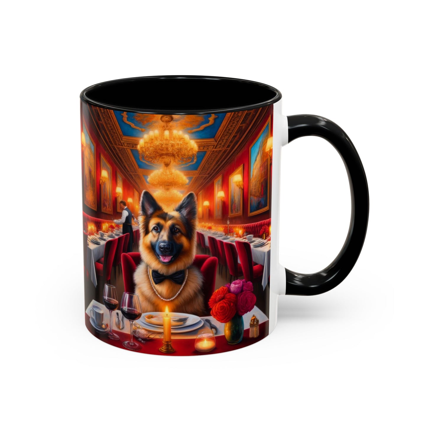 German Shepherd Date Night Coffee Mug