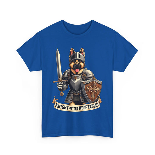 Knight of the Wolf Table T-Shirt (13 colors) (German Shepherd)