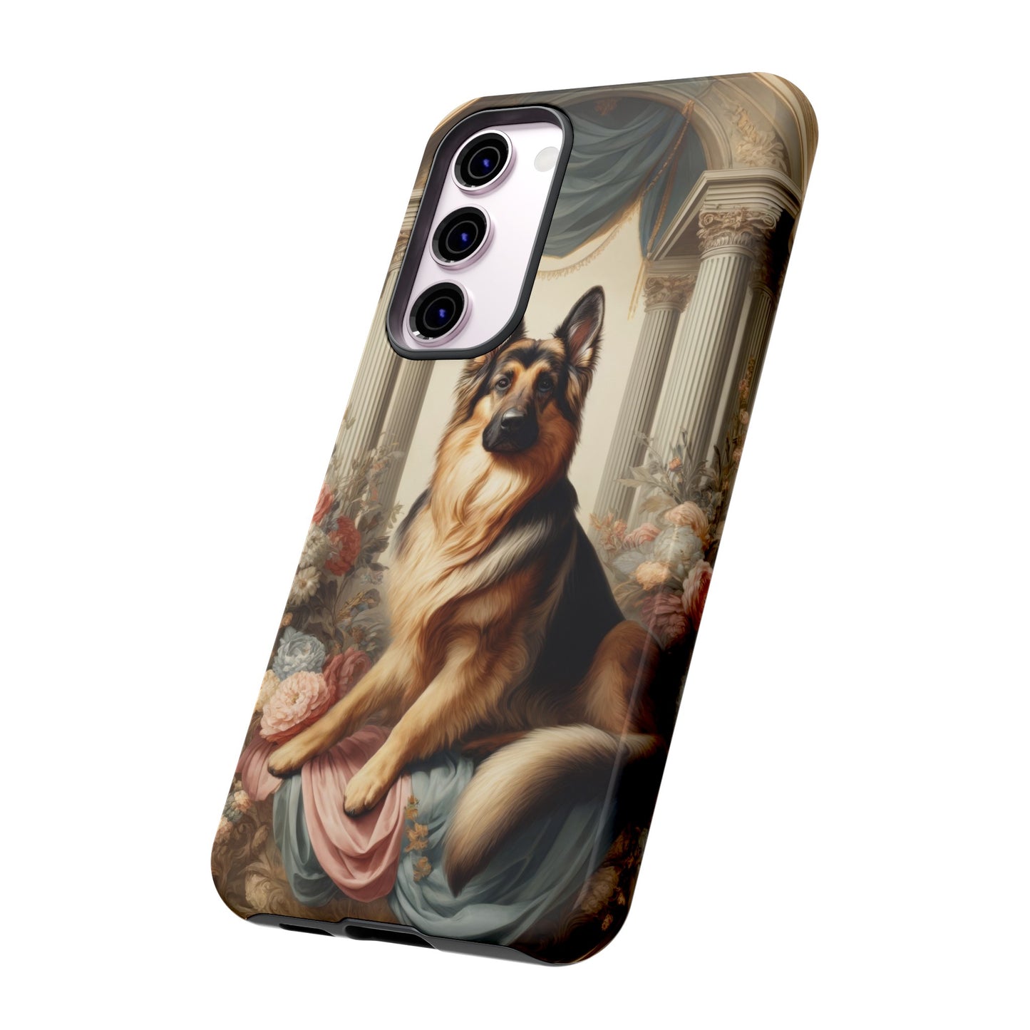 Neo-classical German Shepherd Phone Case