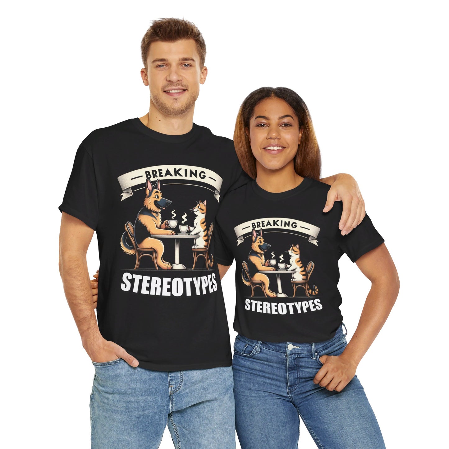 Breaking Stereotypes T-Shirt (13 colors) (German Shepherd)