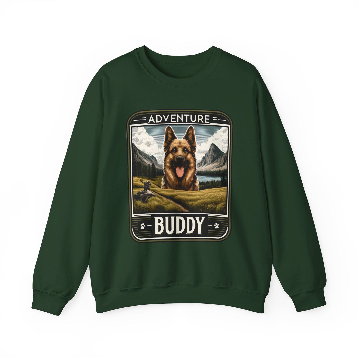 Adventure Buddy Sweatshirt (10 colors) (German Shepherd)