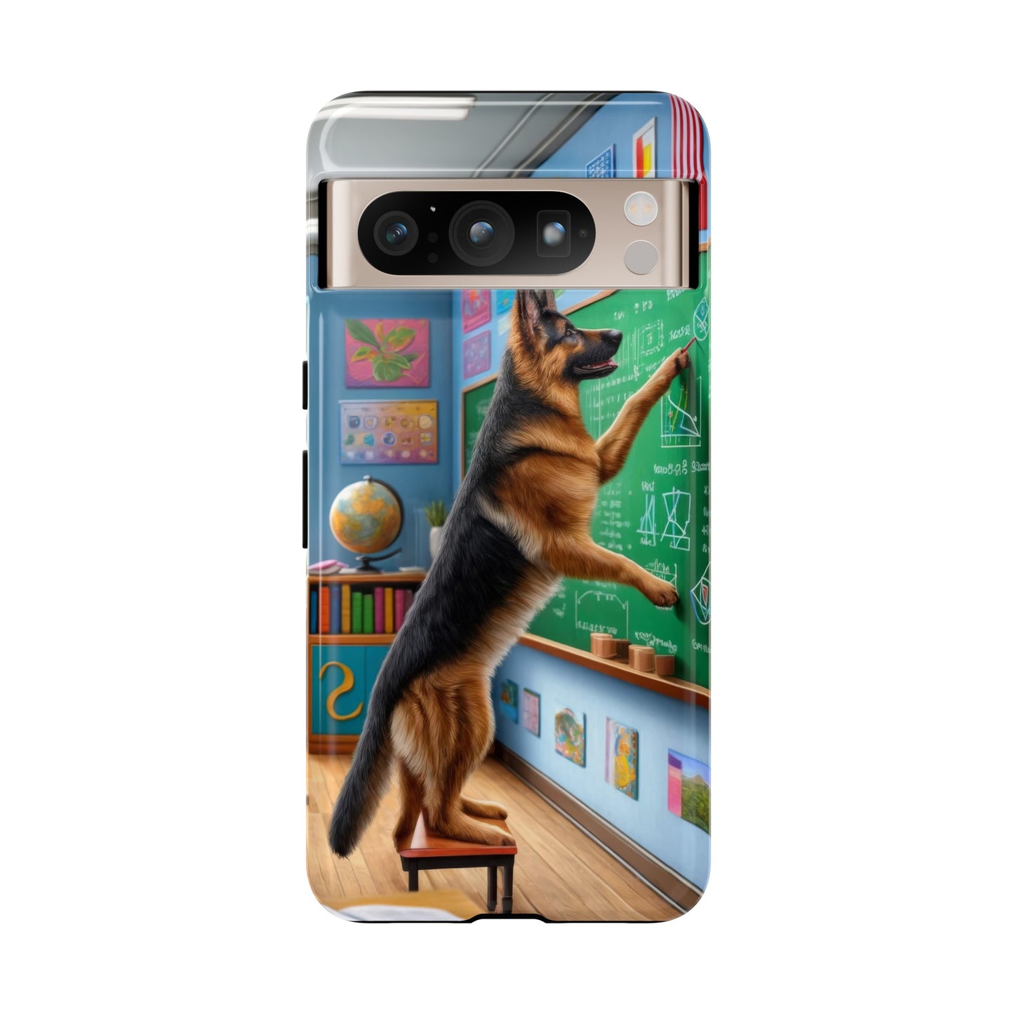 German Shepherd Vacation Phone Case