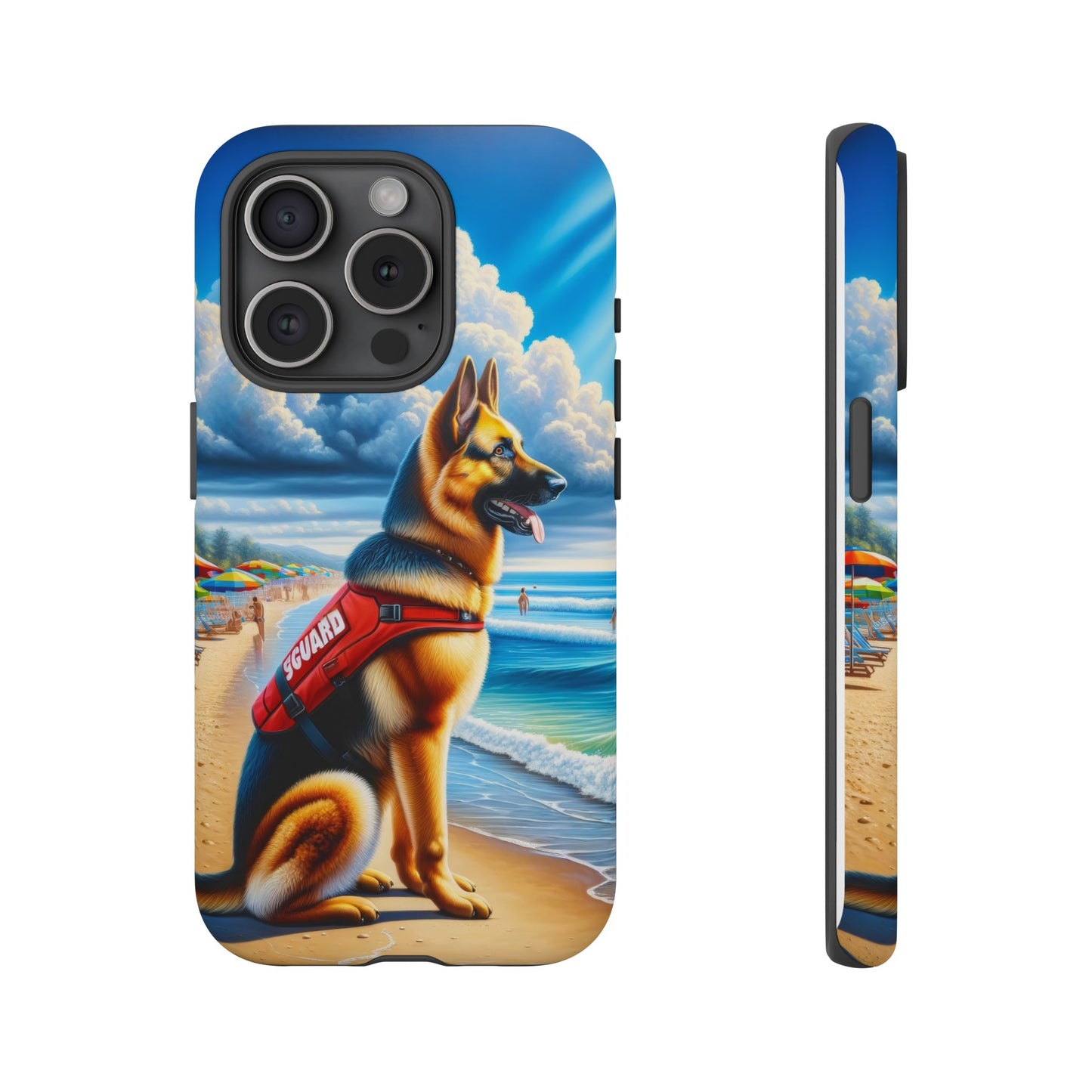 German Shepherd Lifeguard Phone Case