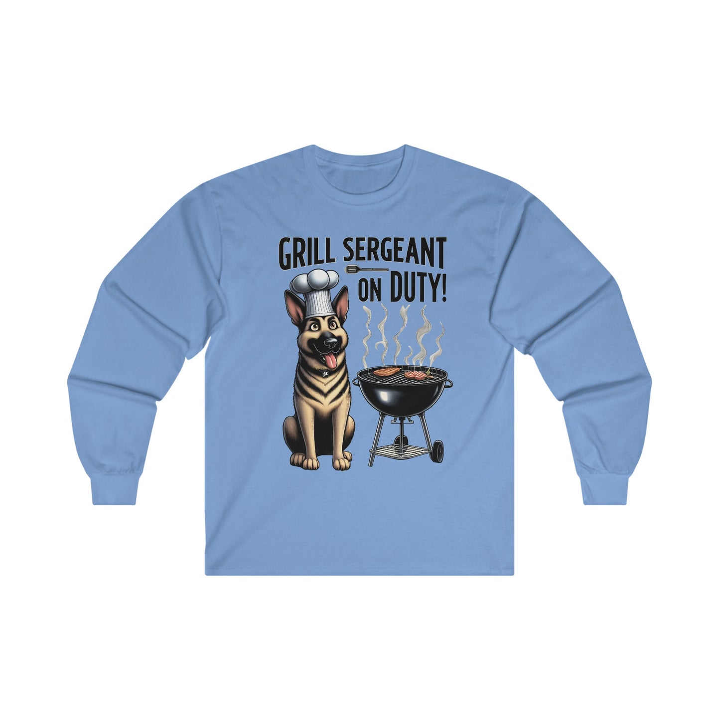 Grill Sergant Long Sleeve Shirt (20 colors) (German Shepherd)