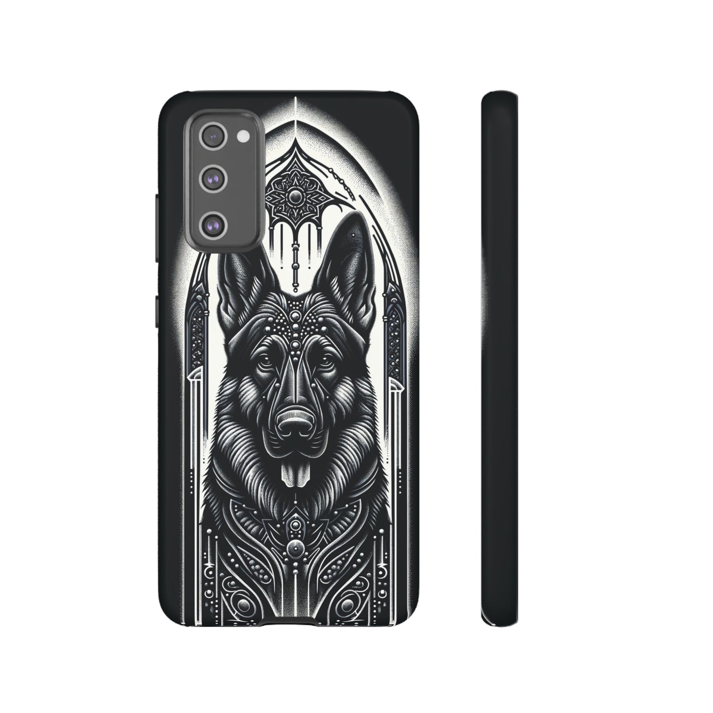 Futuristic German Shepherd Phone Case