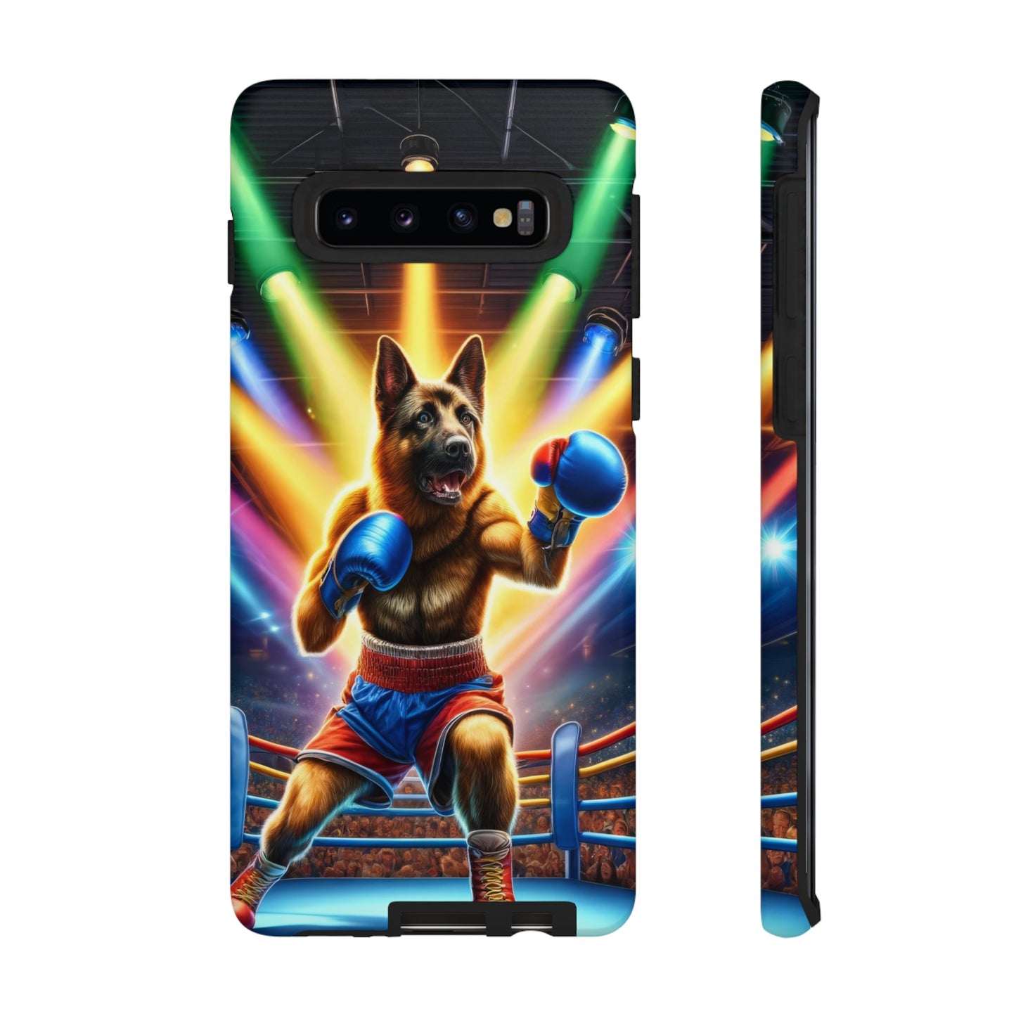 German Shepherd Boxing Phone Case