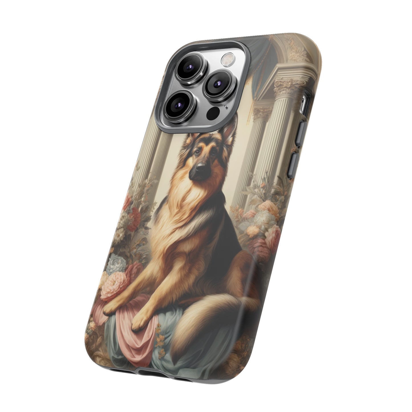 Neo-classical German Shepherd Phone Case