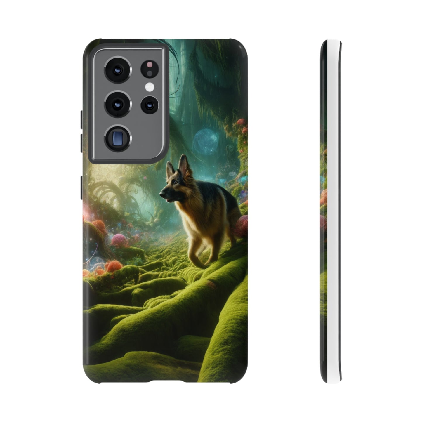 Sci-fi fantasy German Shepherd Phone Case