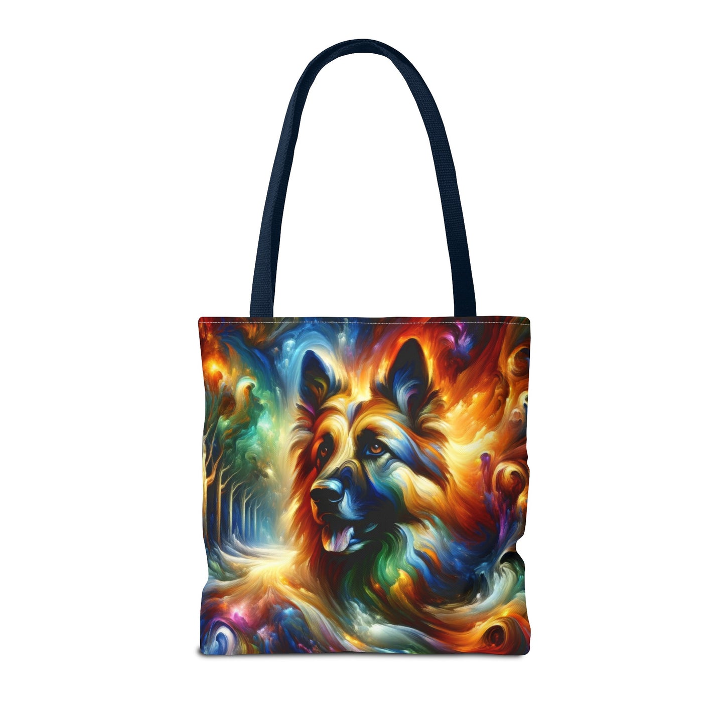 Expressionism and fantasy German Shepherd Tote Bag