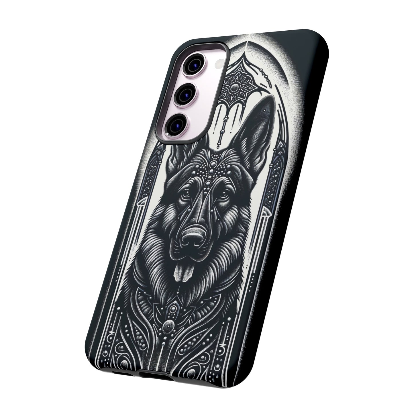 Futuristic German Shepherd Phone Case