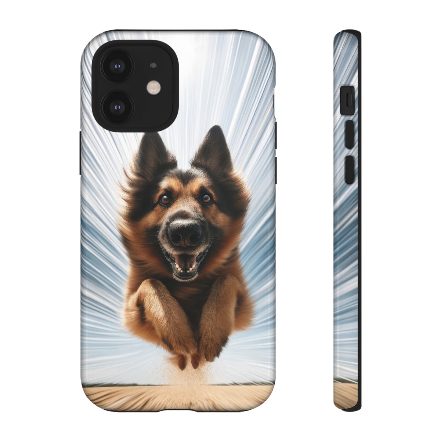 Motion blur German Shepherd Phone Case