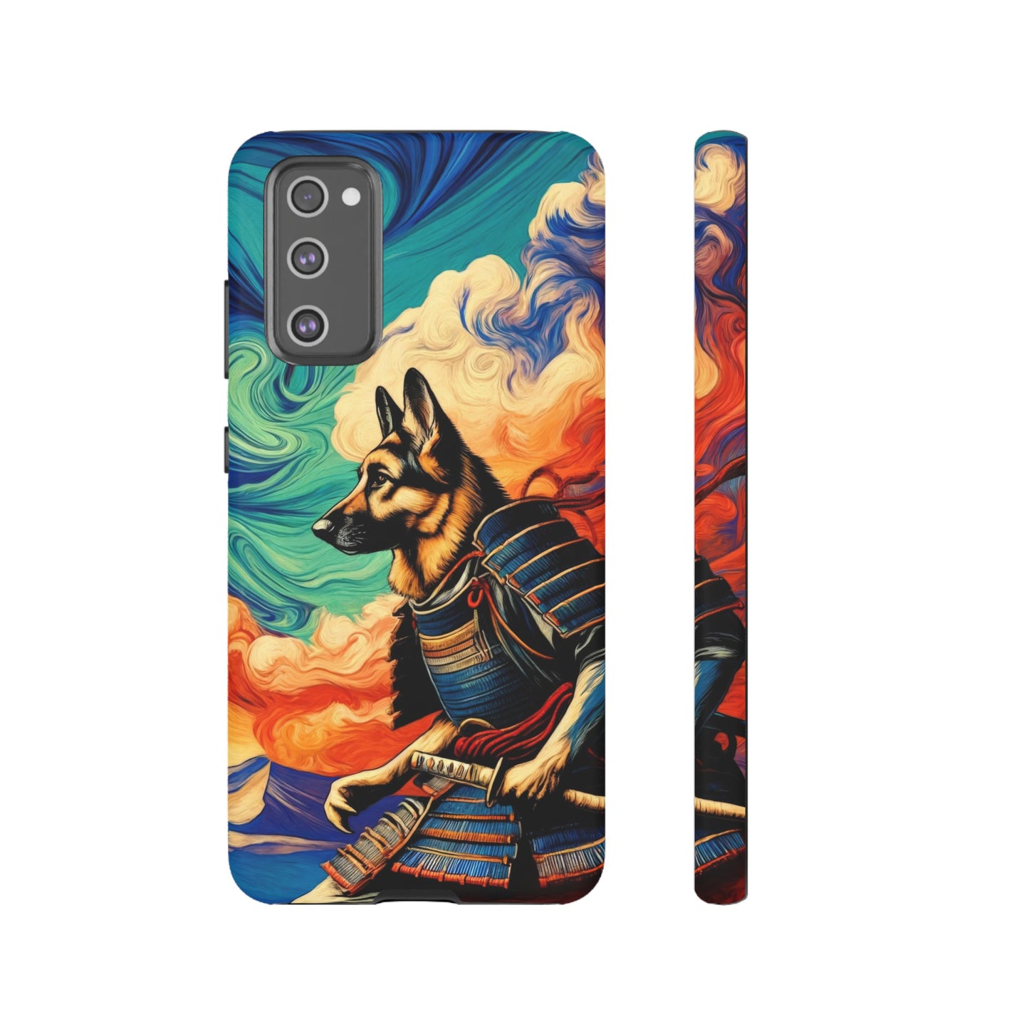 Samurai German Shepherd Phone Case