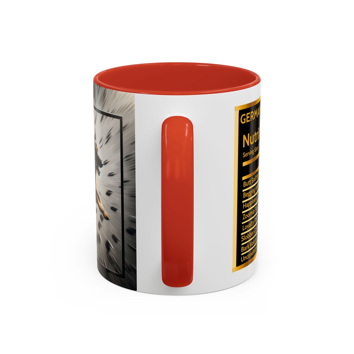 Motion blur German Shepherd Coffee Mug