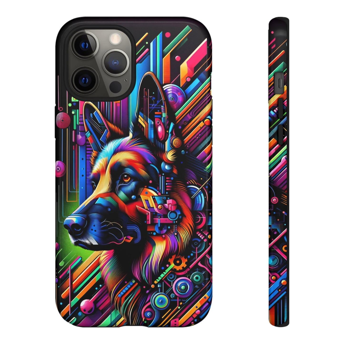 Constructivism and dadaism German Shepherd Phone Case