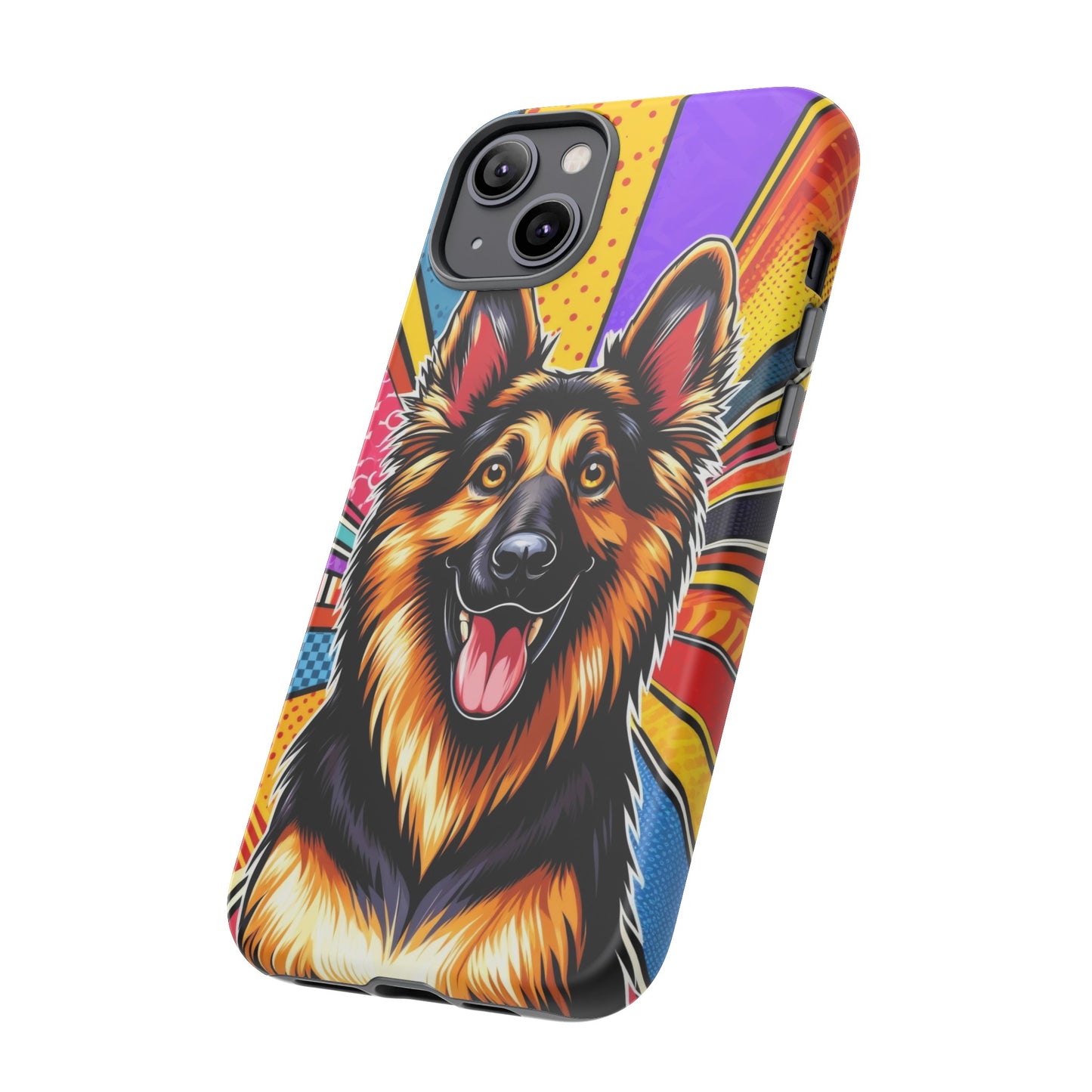 Anime style German Shepherd Phone Case