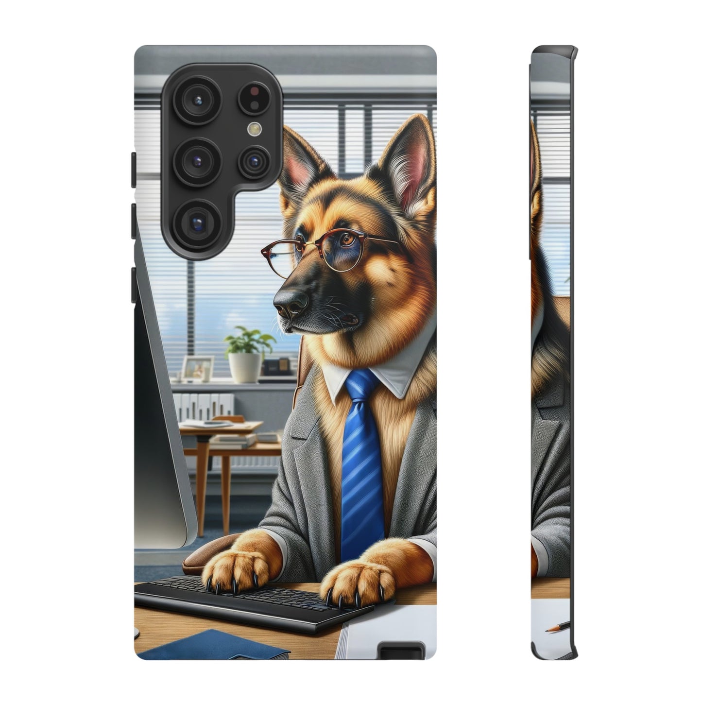 German Shepherd Working Tough Phone Case