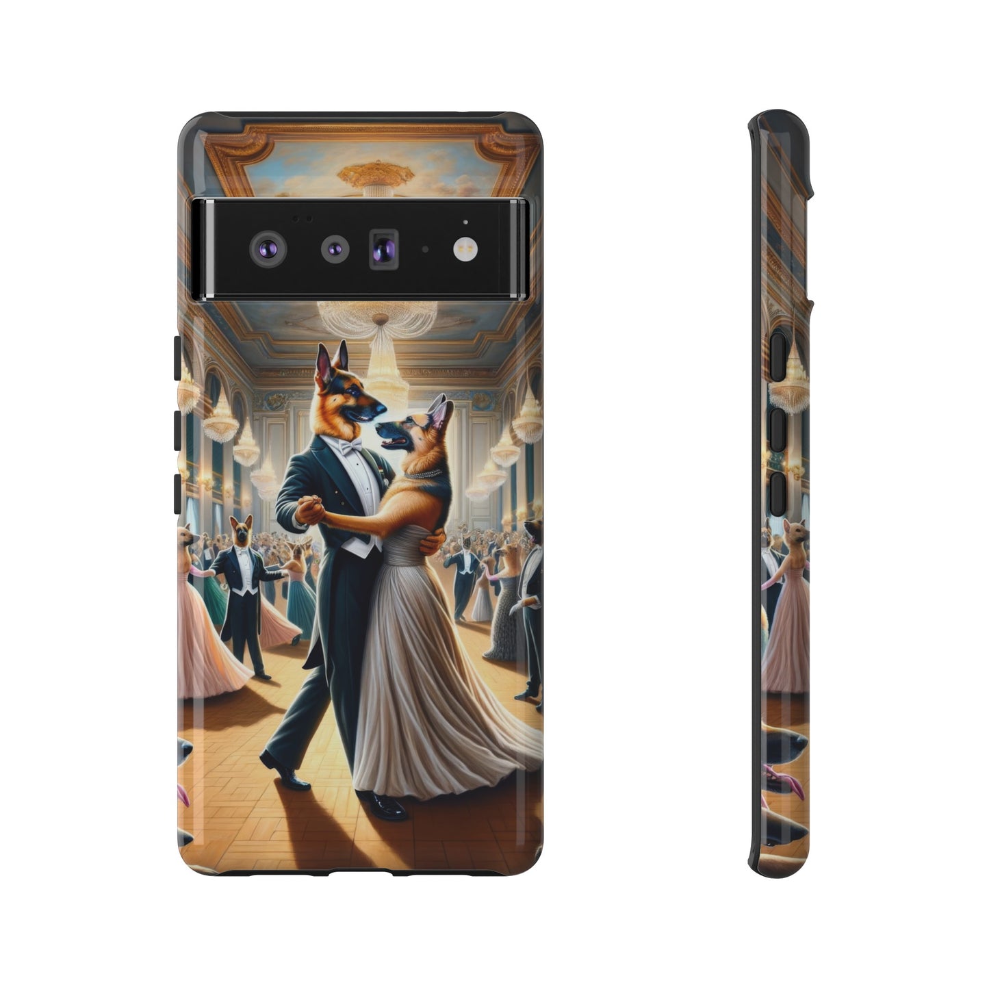 Dancing German Shepherds Tough Phone Case