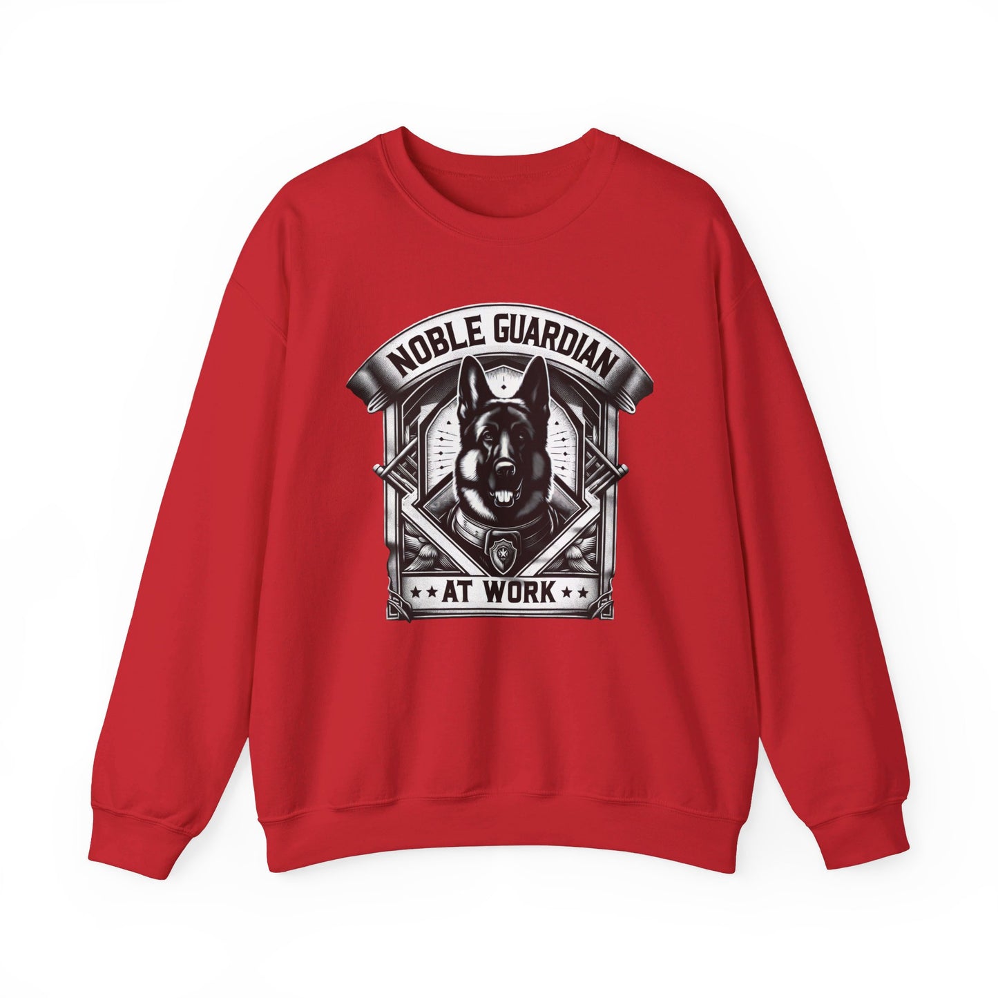 Noble Guardian At Work Sweatshirt (10 colors) (German Shepherd)