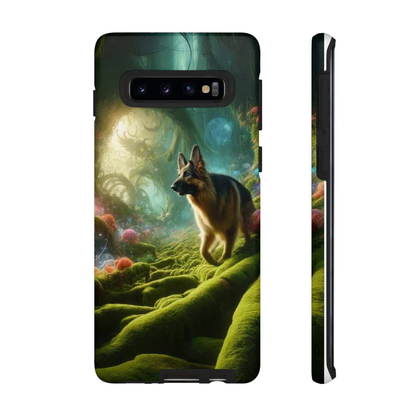 Sci-fi fantasy German Shepherd Phone Case