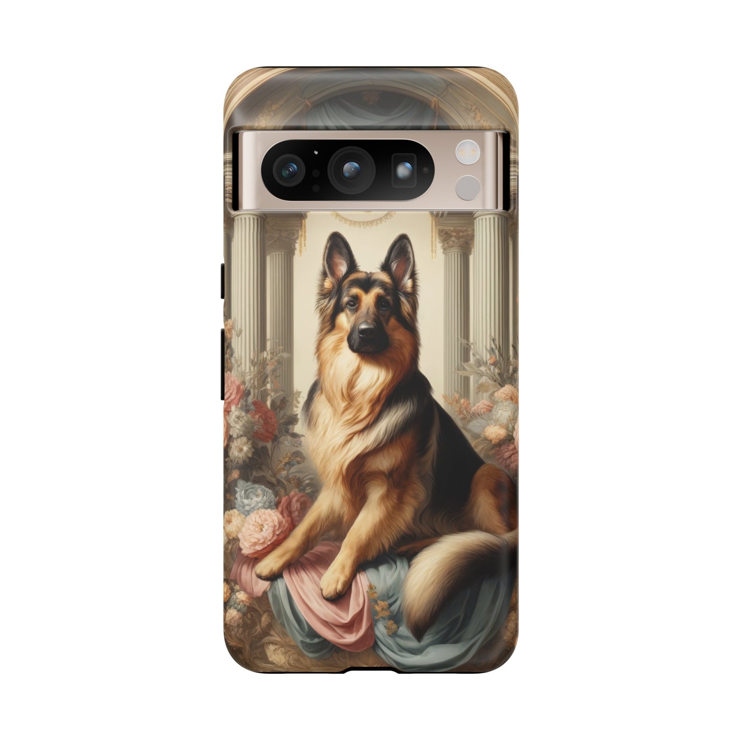 Neo-classical German Shepherd Phone Case