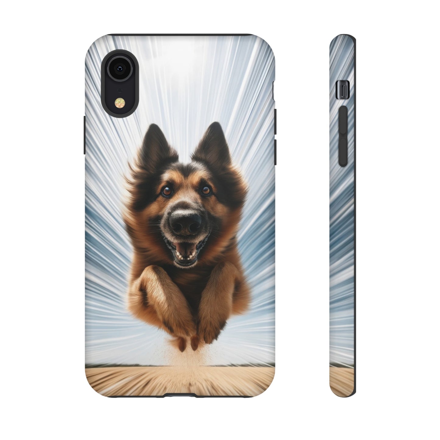 Motion blur German Shepherd Phone Case