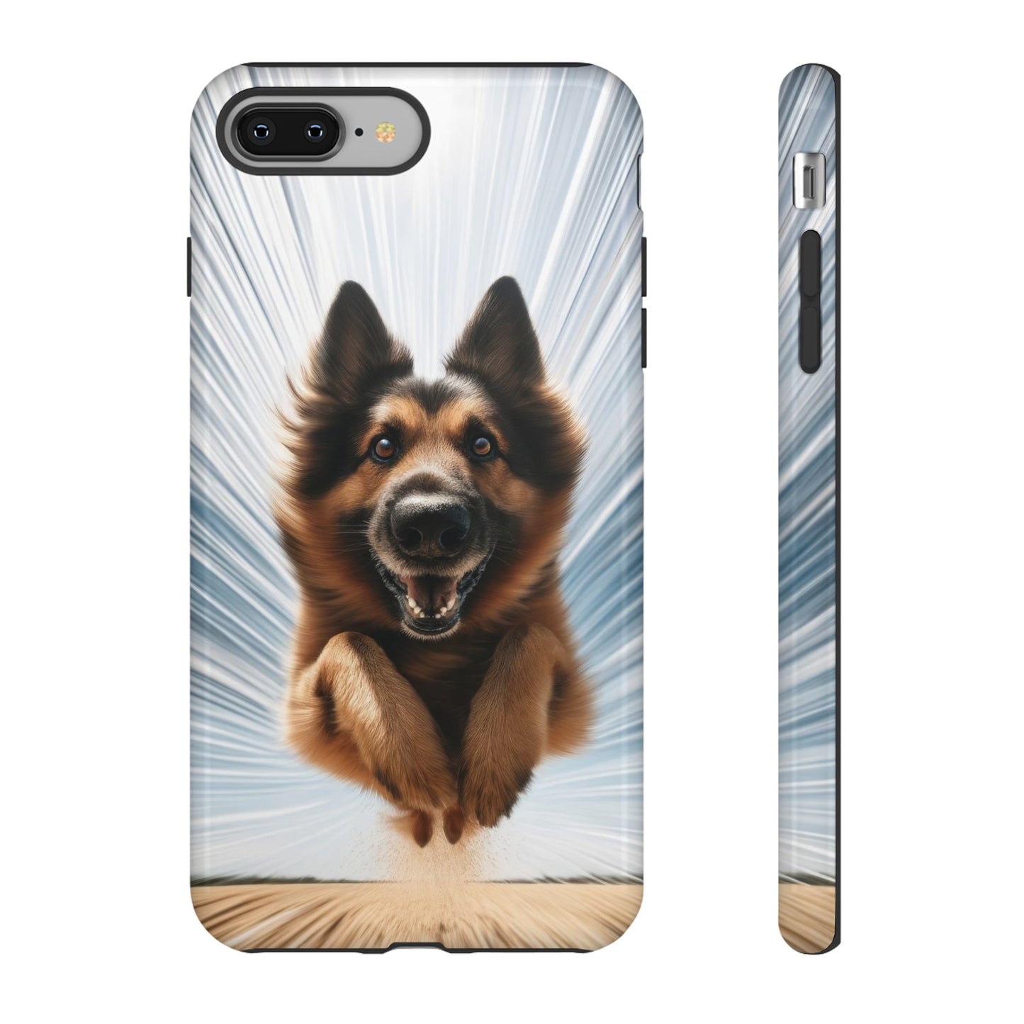 Motion blur German Shepherd Phone Case