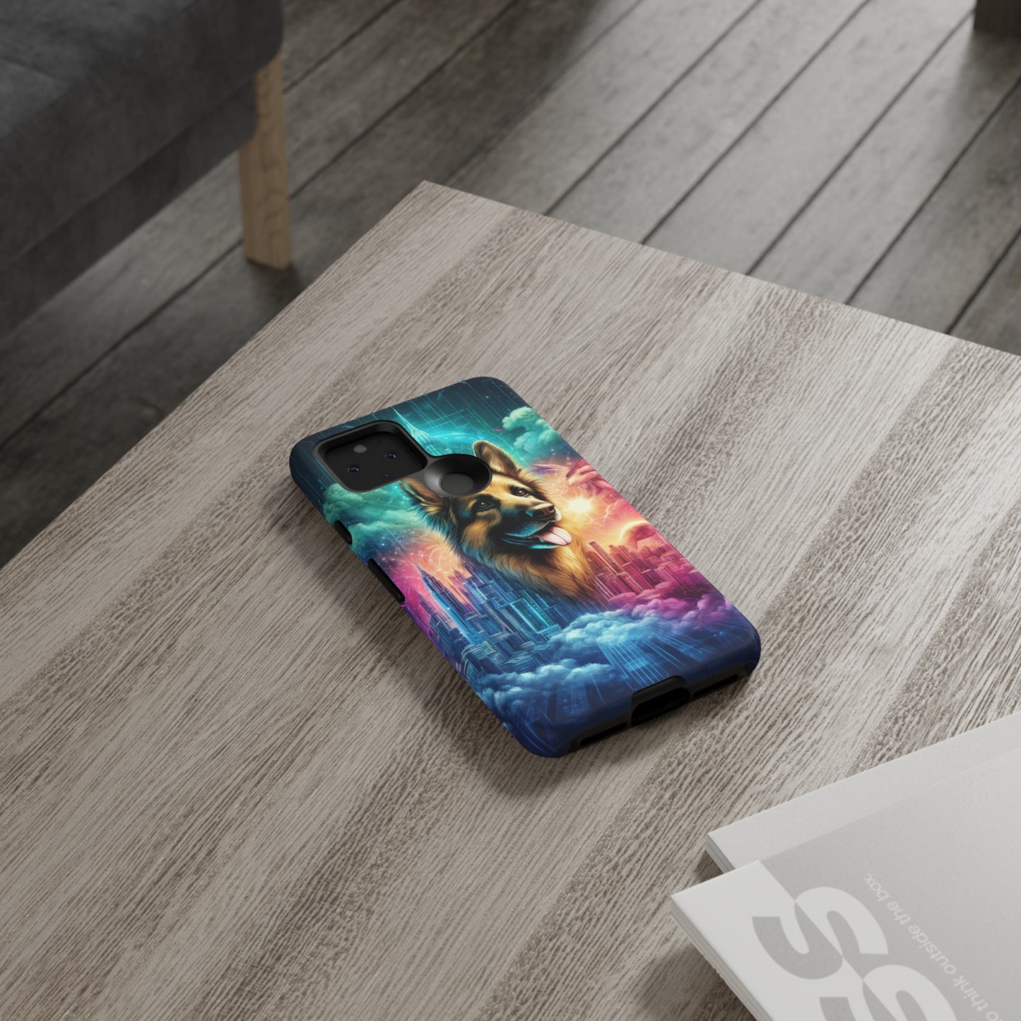 Dreamy fantasy German Shepherd Phone Case