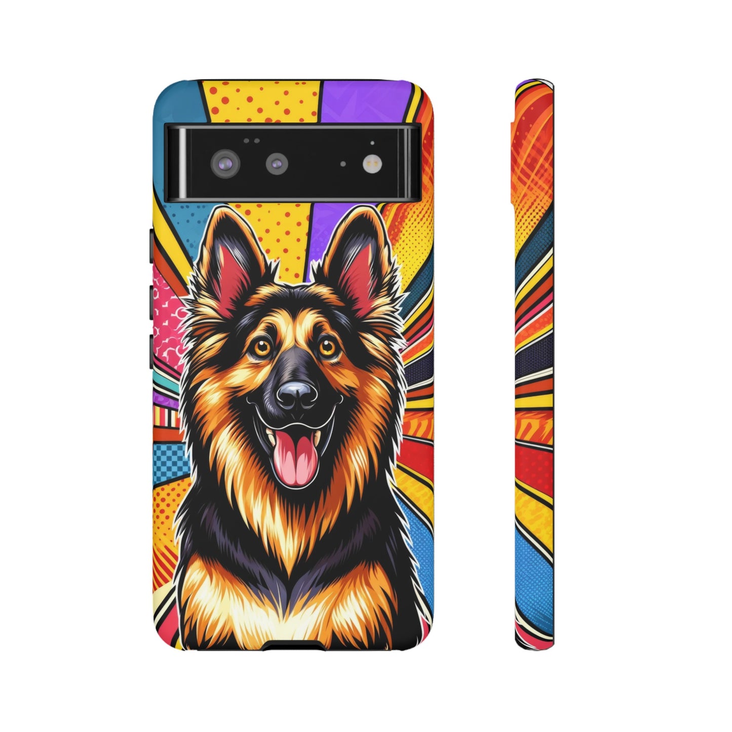 Anime style German Shepherd Phone Case