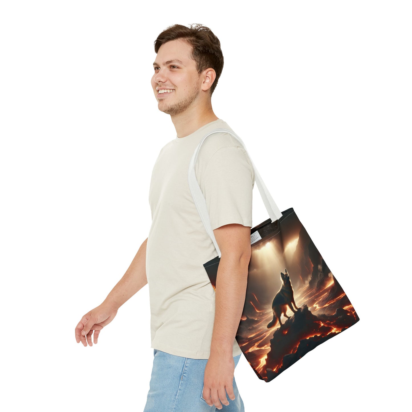 Concept art German Shepherd Tote Bag