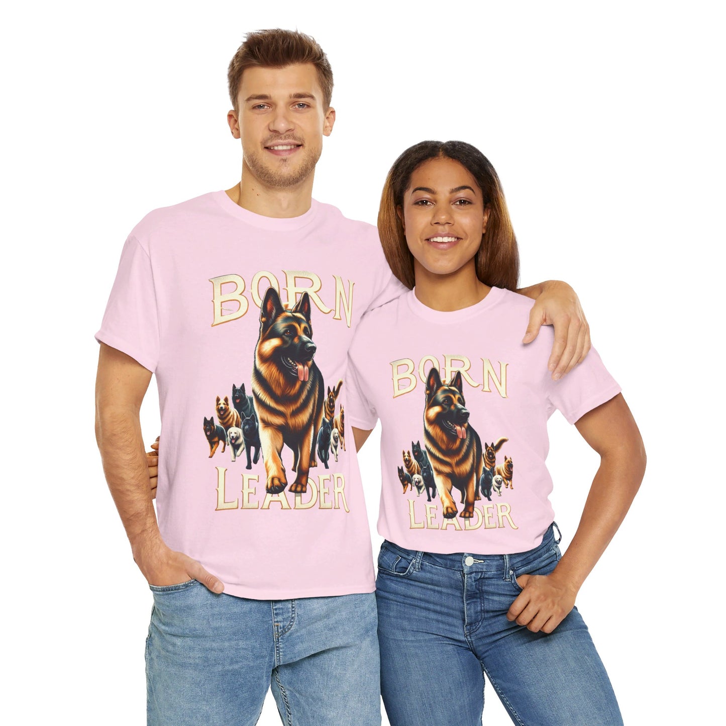 Born Leader T-Shirt (13 colors) (German Shepherd)