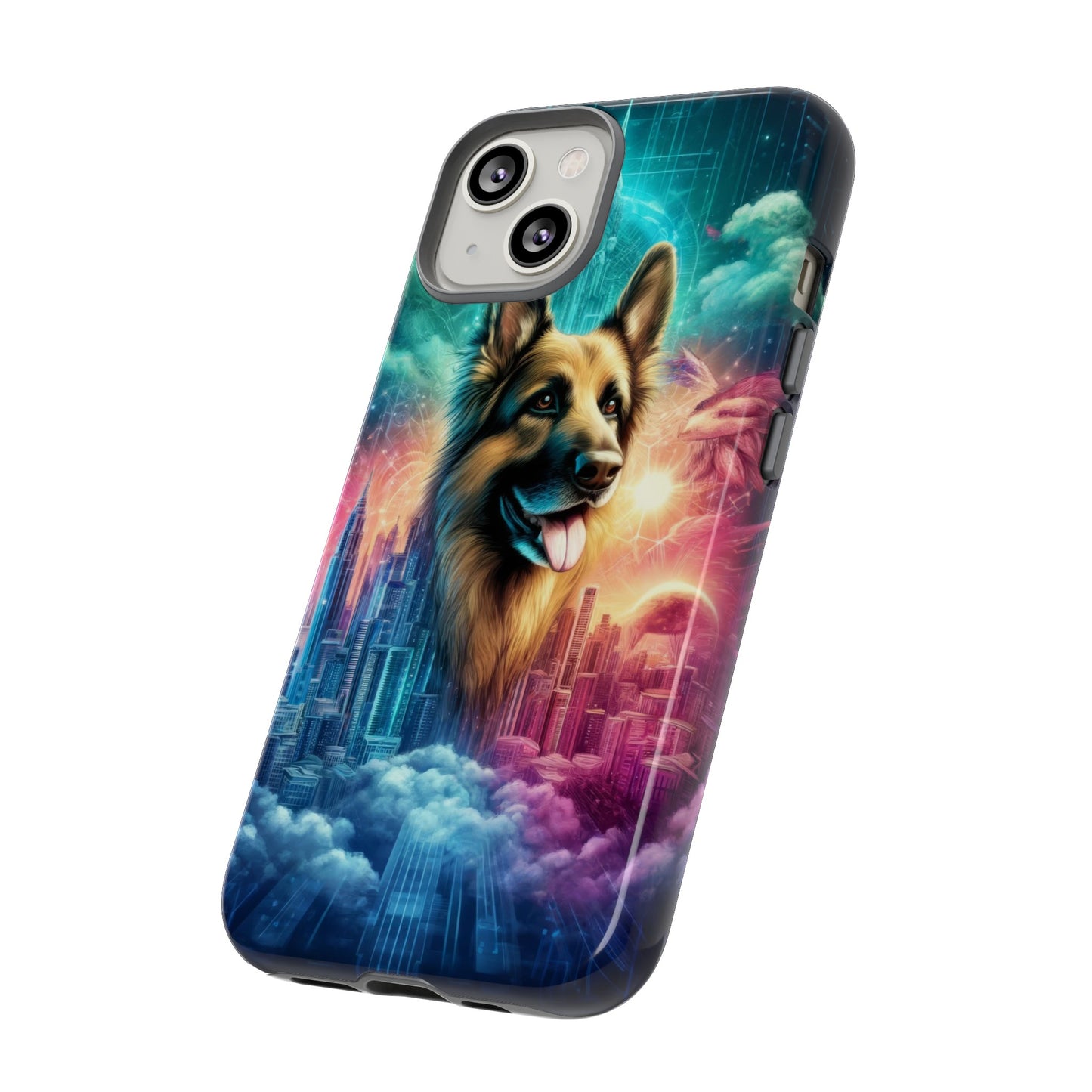 Dreamy fantasy German Shepherd Phone Case