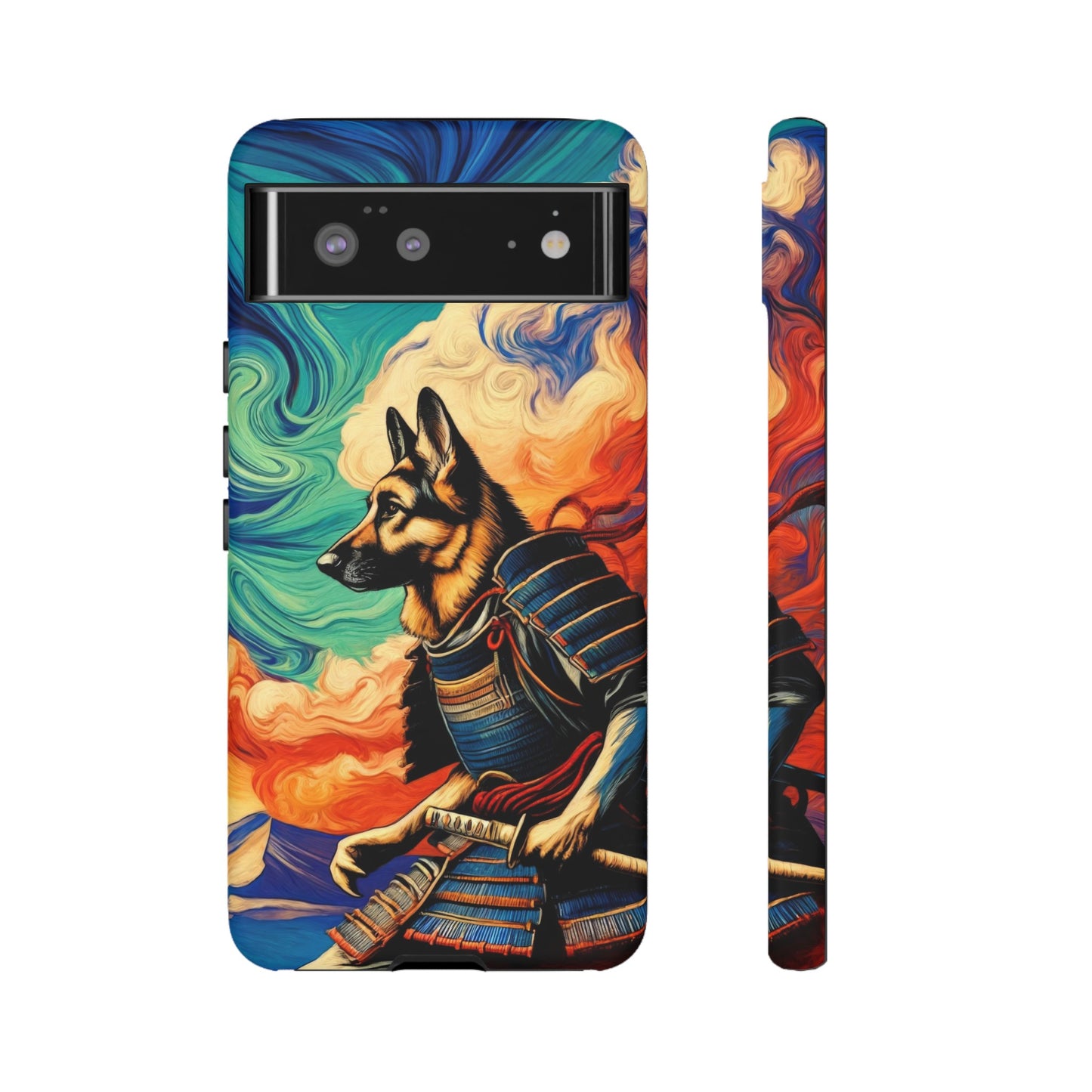 Samurai German Shepherd Phone Case