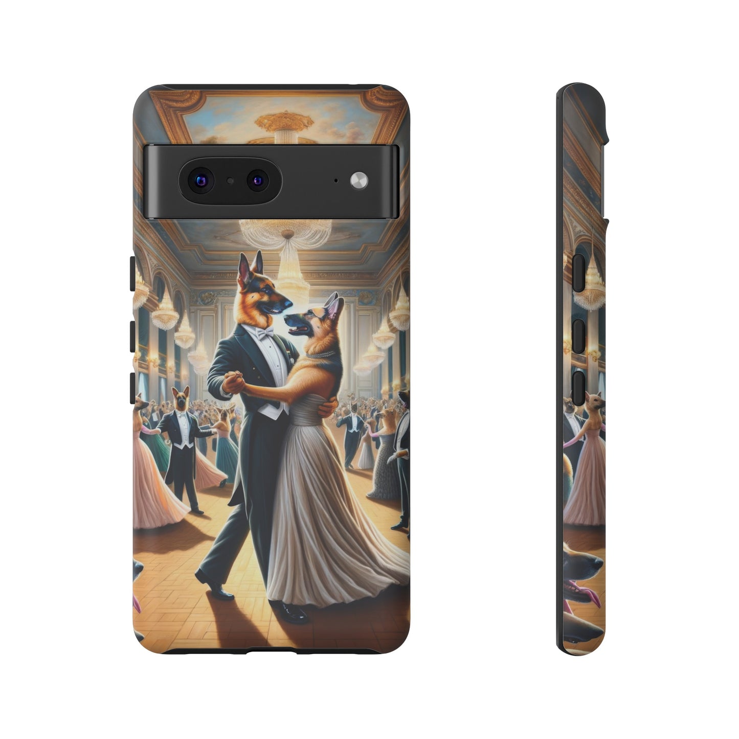 Dancing German Shepherds Tough Phone Case