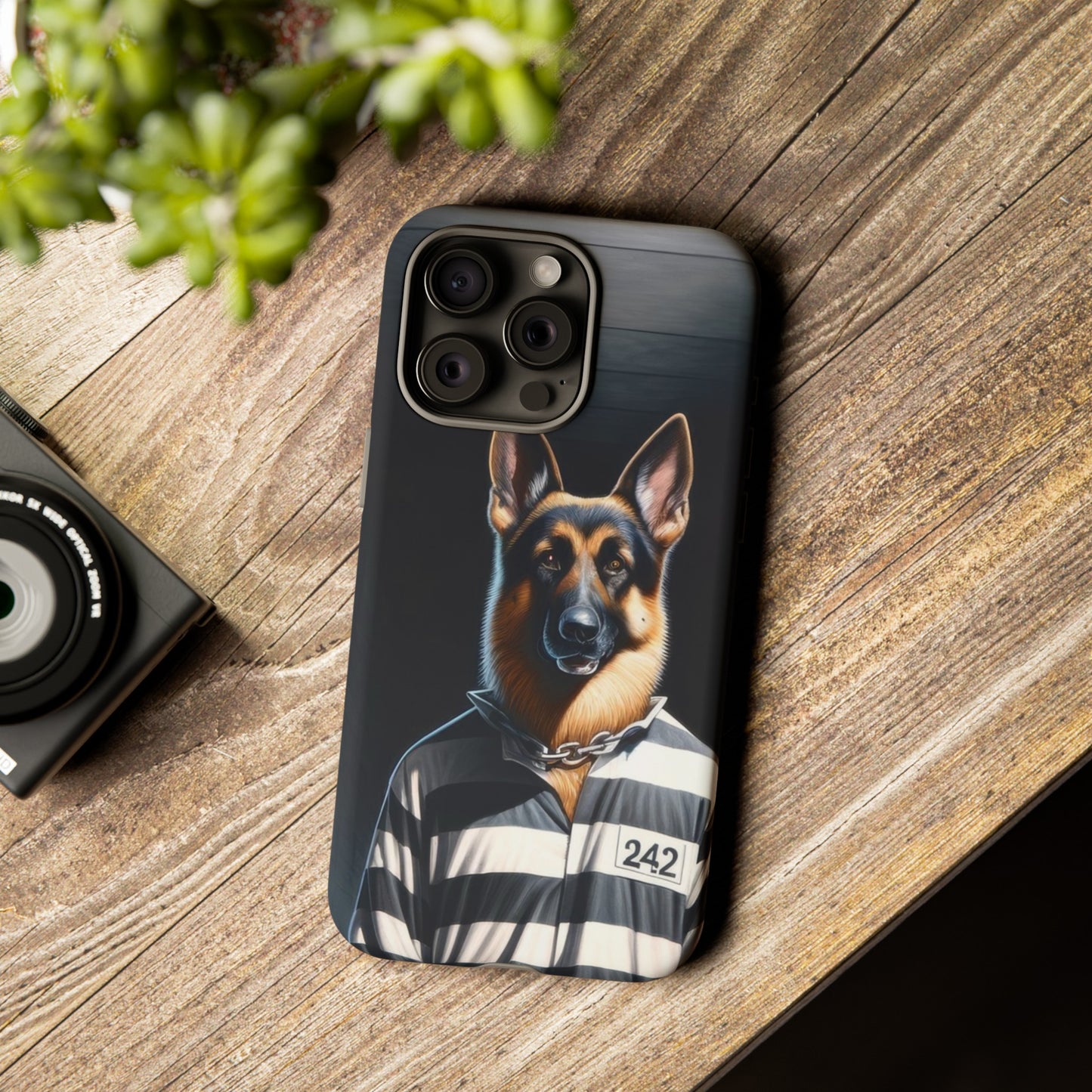 German Shepherd as a Prisoner Phone Case