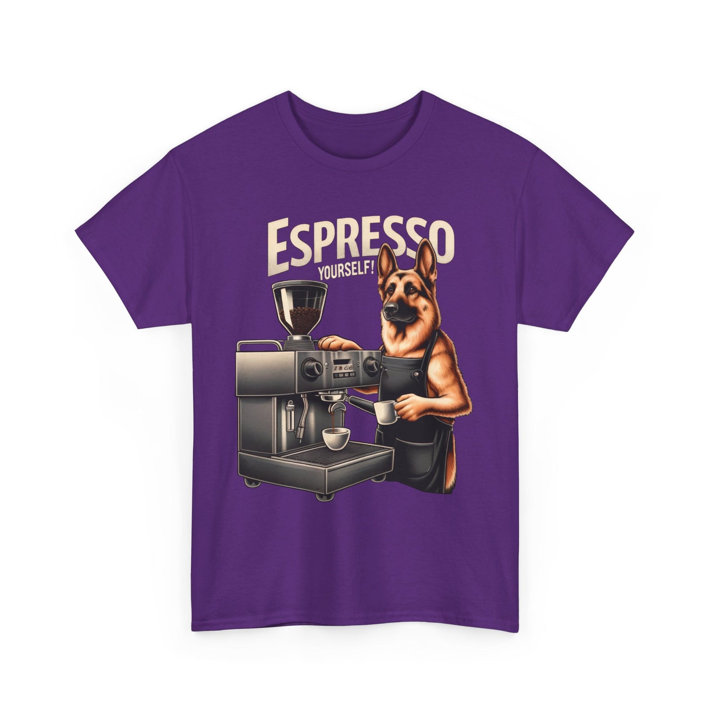 Espresso Yourself T-Shirt (13 colors) (German Shepherd)