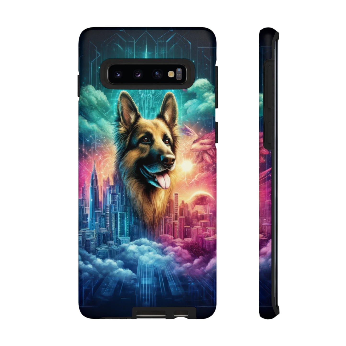 Dreamy fantasy German Shepherd Phone Case