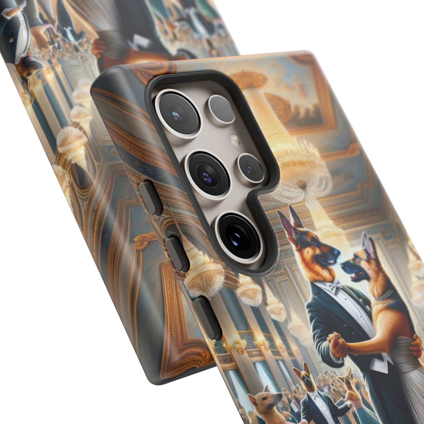 Dancing German Shepherds Tough Phone Case