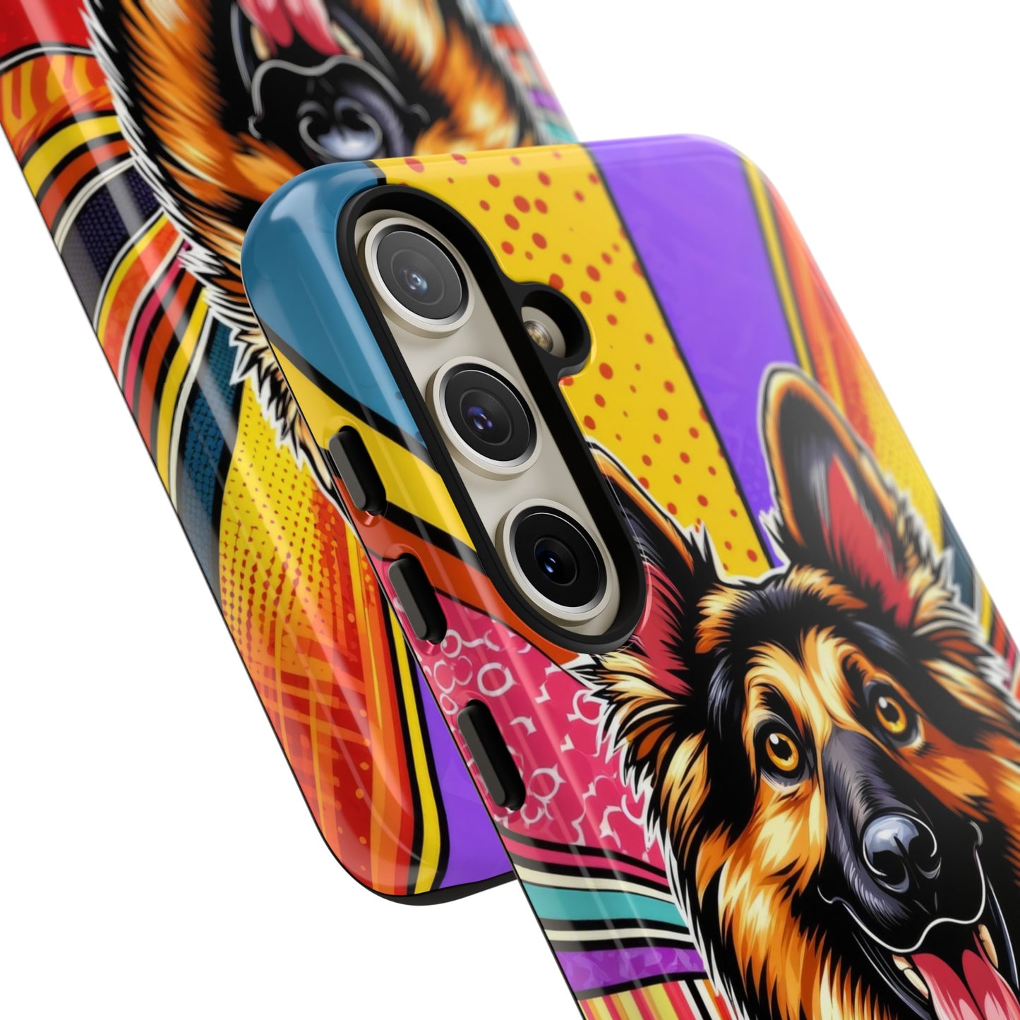 Anime style German Shepherd Phone Case