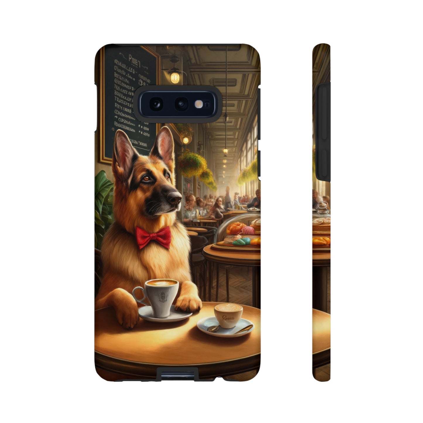 German Shepherd Drinking Phone Case