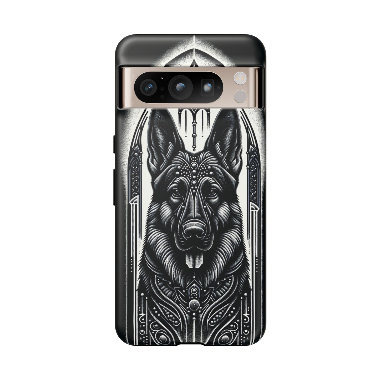 Futuristic German Shepherd Phone Case