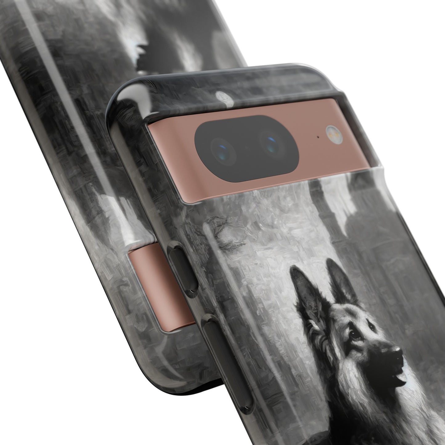 Neo-impressionism German Shepherd Phone Case