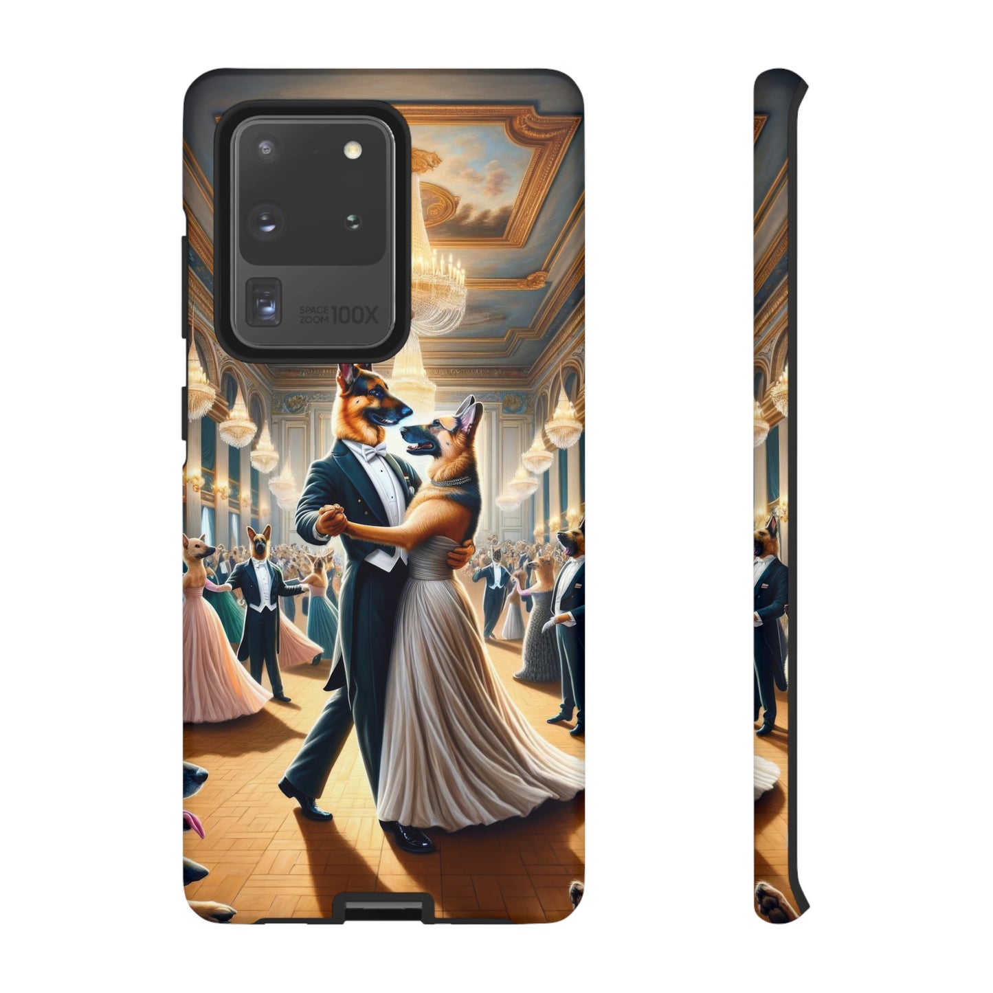 Dancing German Shepherds Tough Phone Case