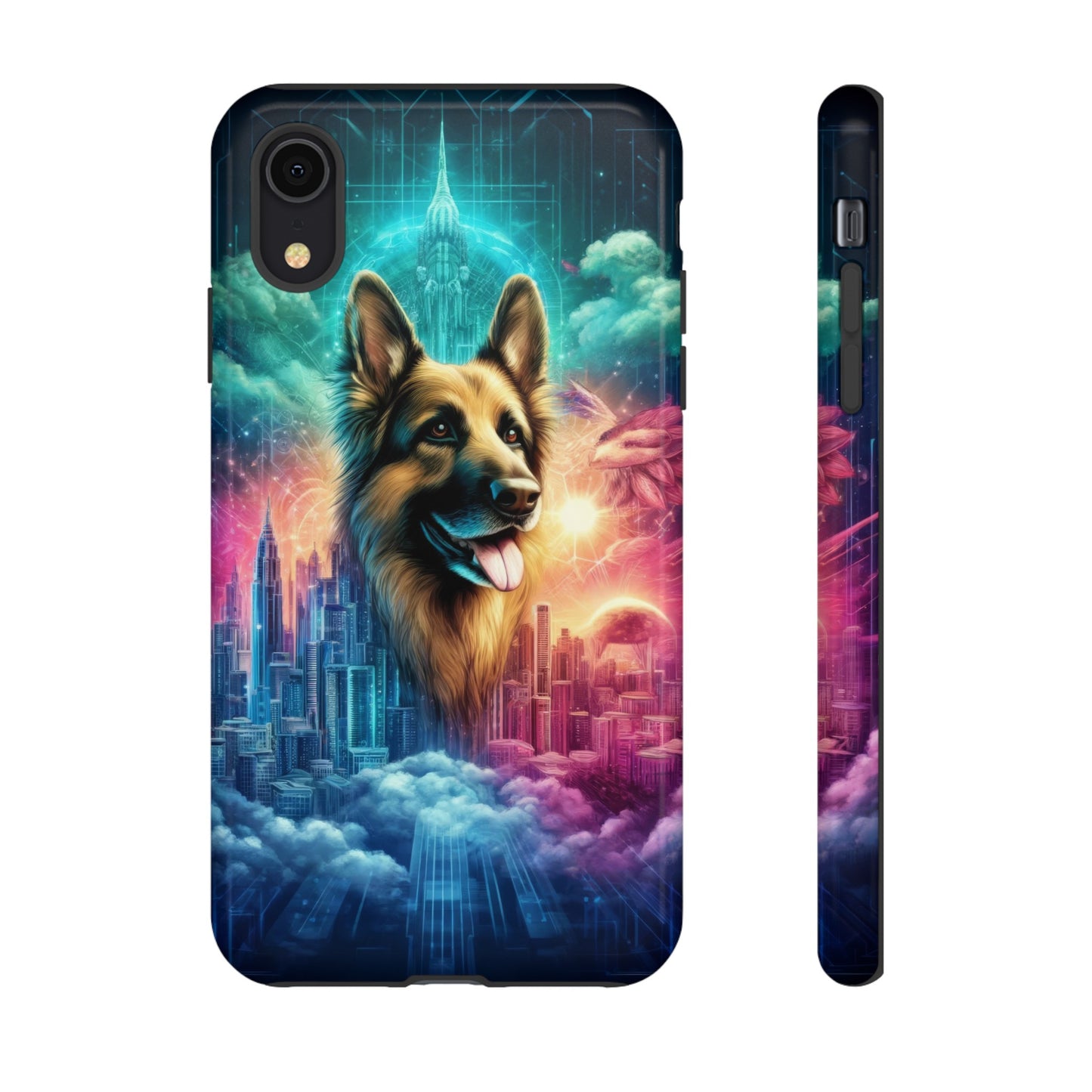 Dreamy fantasy German Shepherd Phone Case