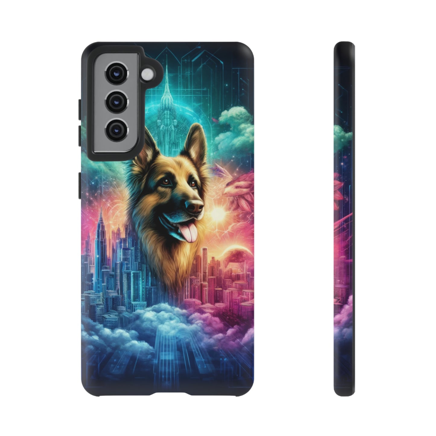 Dreamy fantasy German Shepherd Phone Case