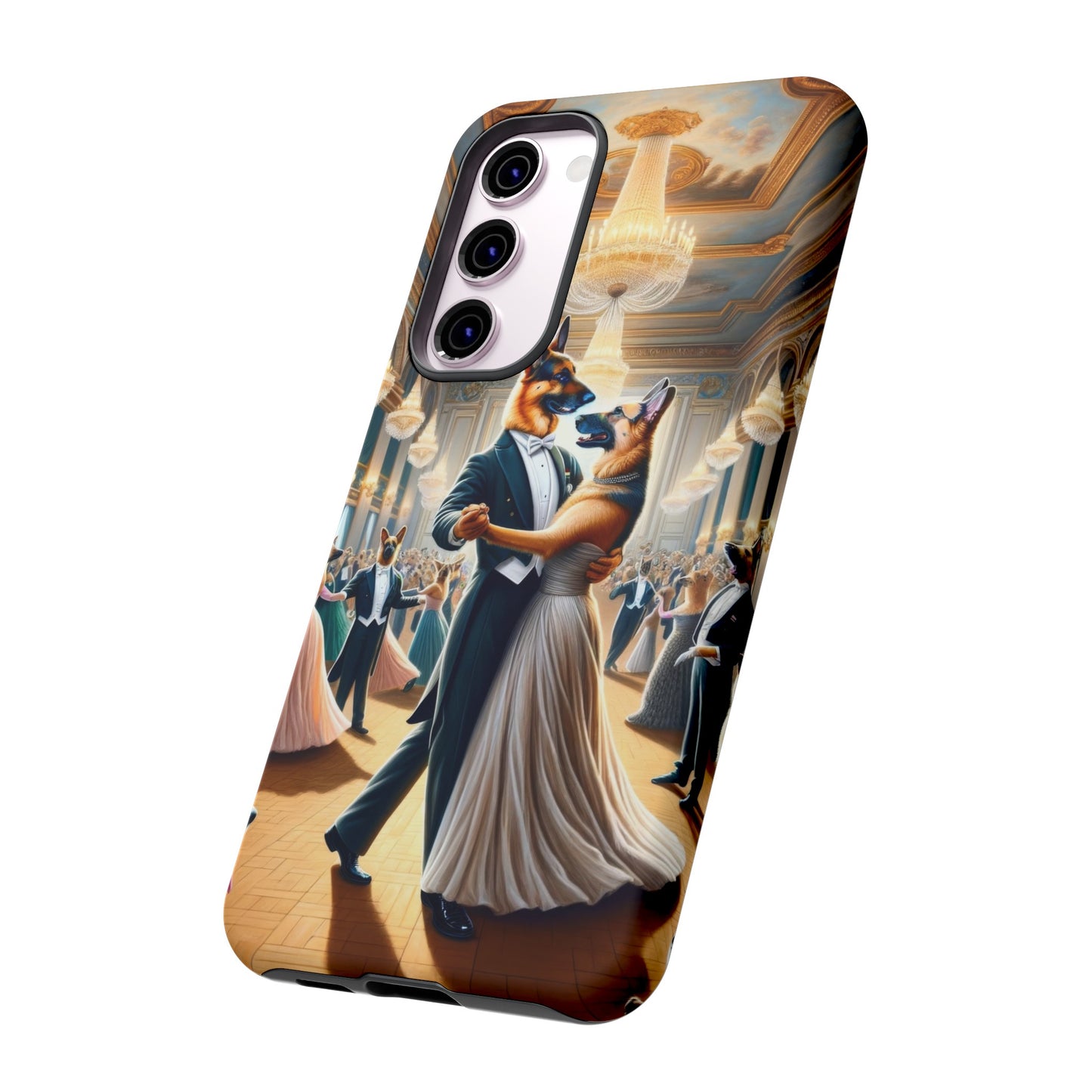 Dancing German Shepherds Tough Phone Case