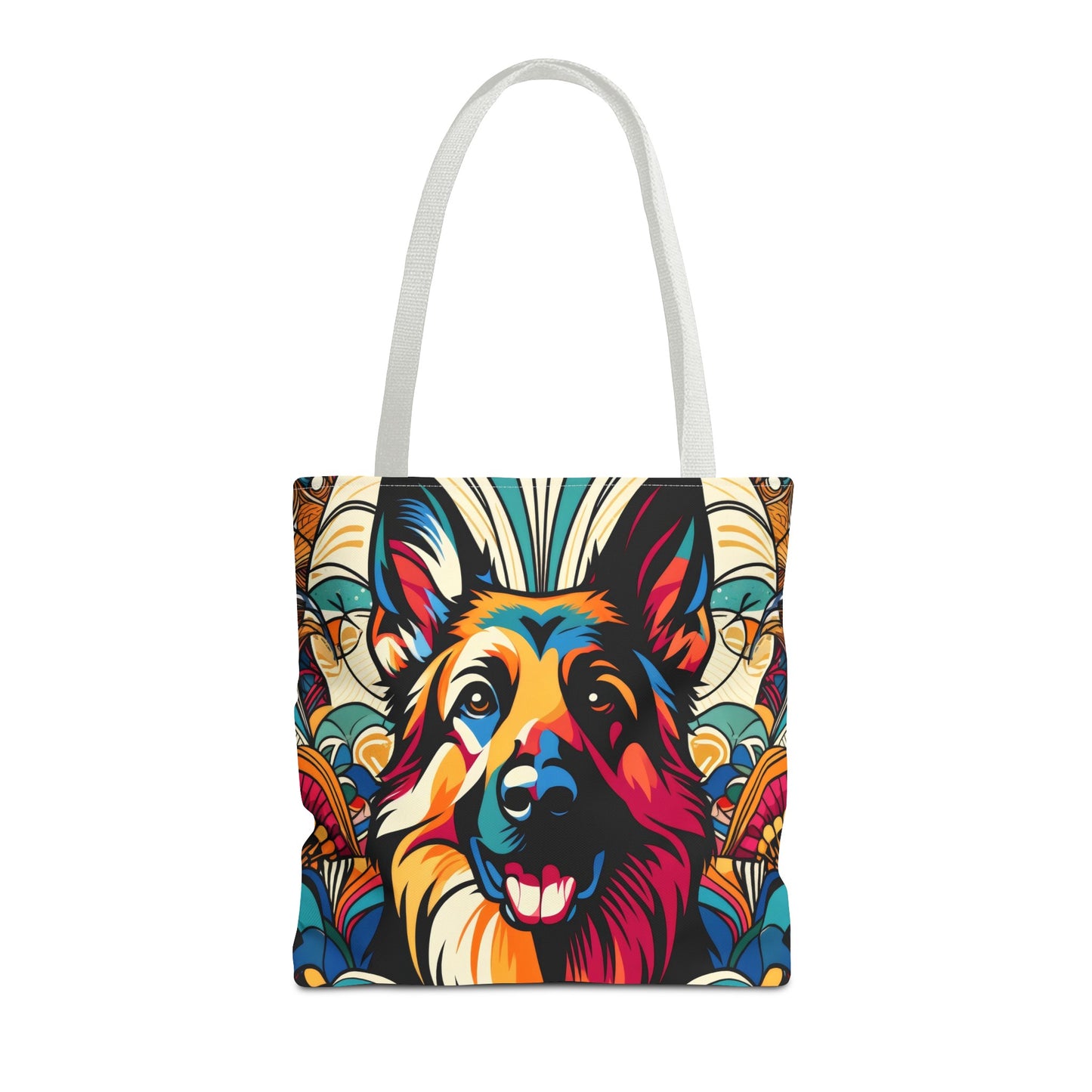 Art German Shepherd Tote Bag